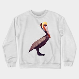 Brown pelican Crewneck Sweatshirt